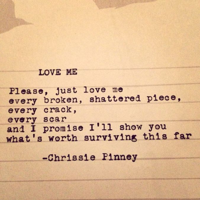 Love me - Chrissie Pinney