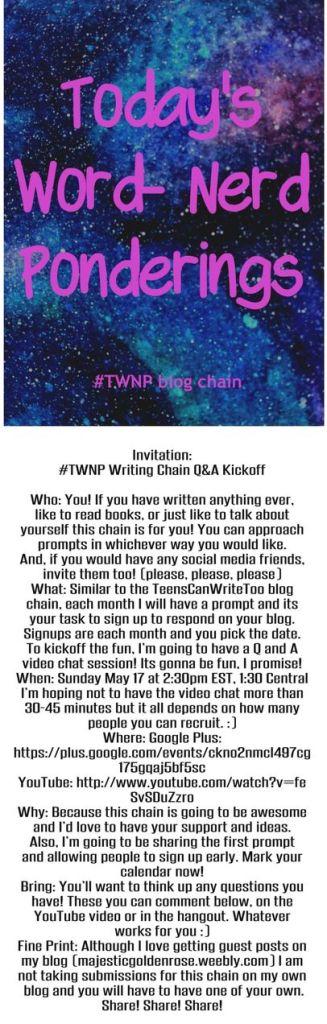 TWNP Writing Chain